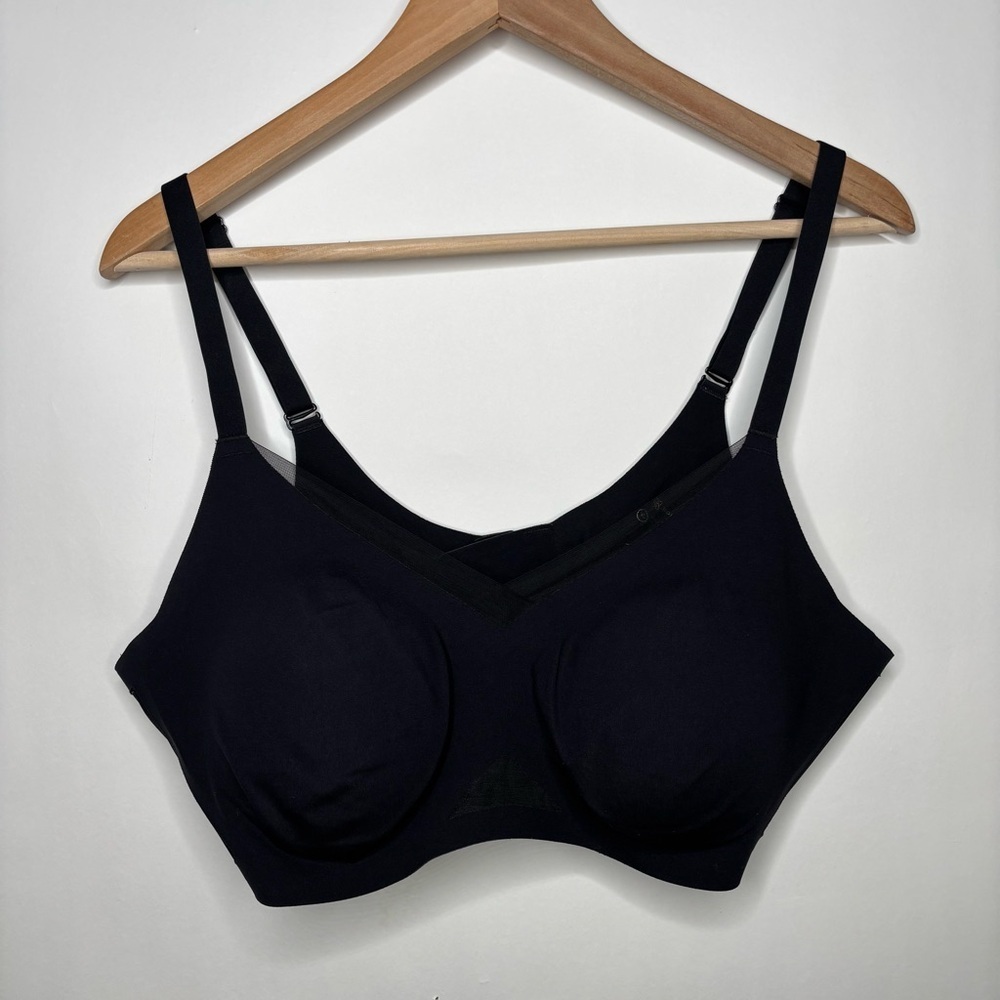HoneyLove CrossOver Bra Black Size XL - Picture 4 of 8